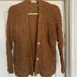 Rylee + Cru women’s library cardigan size small - rich fall color GUC